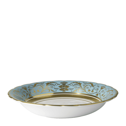 Royal Crown Derby Regency Turquoise Cereal Bowl (16.5cm) – official product image