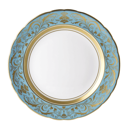 Royal Crown Derby Regency Turquoise Soup Tureen Stand (35cm) – official product image