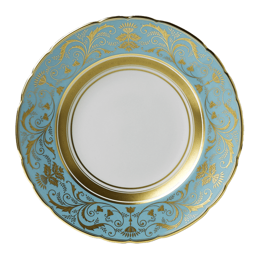 Royal Crown Derby Regency Turquoise Dinner Plate (27cm) – official product image