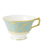 Royal Crown Derby Regency Turquoise Teacup (220ml) – official product image