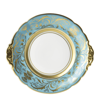 Royal Crown Derby Regency Turquoise Bread and Butter Plate (25cm) – official product image