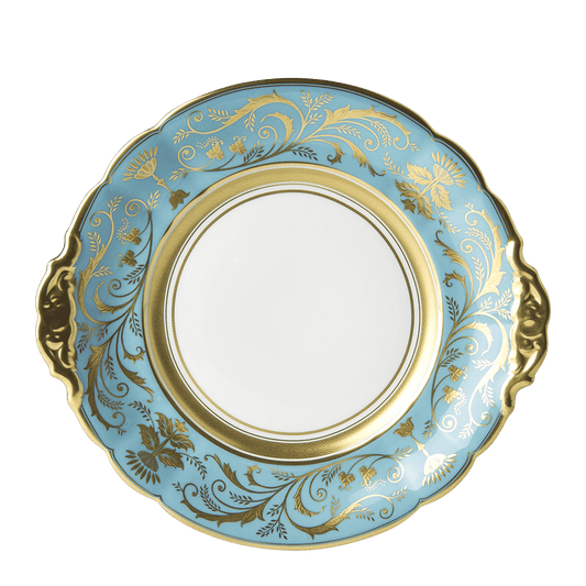 Royal Crown Derby Regency Turquoise Bread and Butter Plate (25cm) – official product image