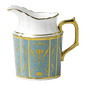 Royal Crown Derby Regency Turquoise Cream Jug (280ml) – official product image