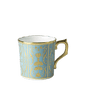 Royal Crown Derby Regency Turquoise Coffee Cup (85ml) – official product image