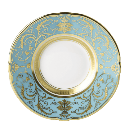 Royal Crown Derby Regency Turquoise Coffee Saucer (12cm) – official product image