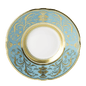 Royal Crown Derby Regency Turquoise Coffee Saucer (12cm) – official product image