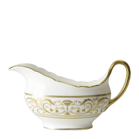 Royal Crown Derby Regency White Sauce Boat (450ml) – official product image