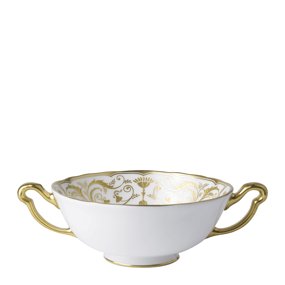 Royal Crown Derby Regency White Cream Soup Cup (340ml) – official product image
