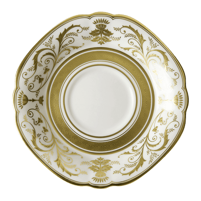 Royal Crown Derby Regency White Tea Saucer (14cm) – official product image