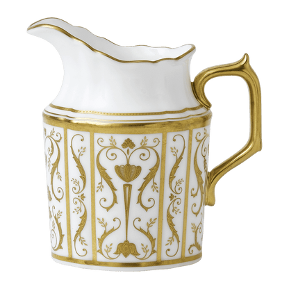 Royal Crown Derby Regency White Cream Jug (280ml) – official product image