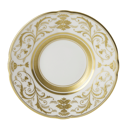 Royal Crown Derby Regency White Coffee Saucer (12cm) – official product image