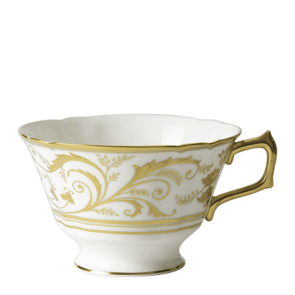 Royal Crown Derby Regency White Breakfast Cup (340ml) – official product image
