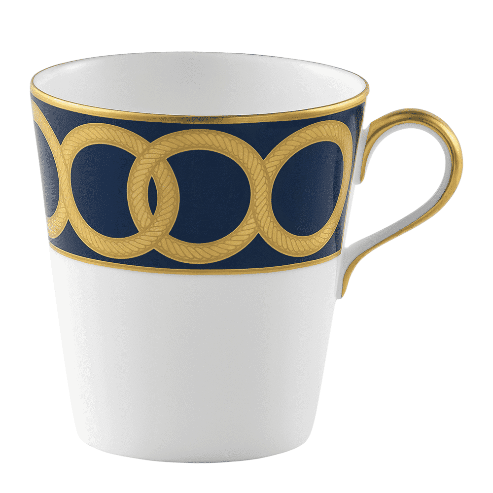 Royal Crown Derby Riviera Dream Navy Blue Mug (300ml) – official product image