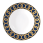 Royal Crown Derby Riviera Dream Navy Blue Rim Soup Bowl (21cm) – official product image