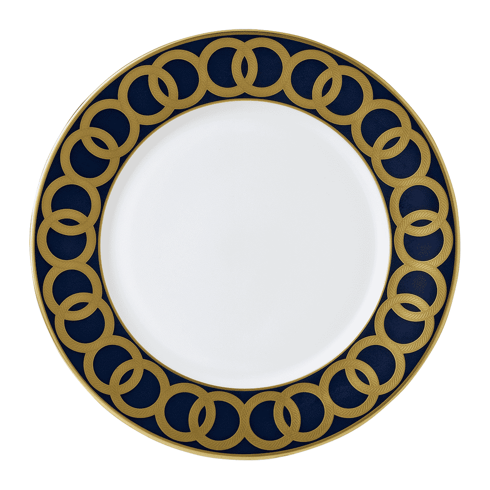 Royal Crown Derby Riviera Dream Navy Blue Dinner Plate (27cm) – official product image