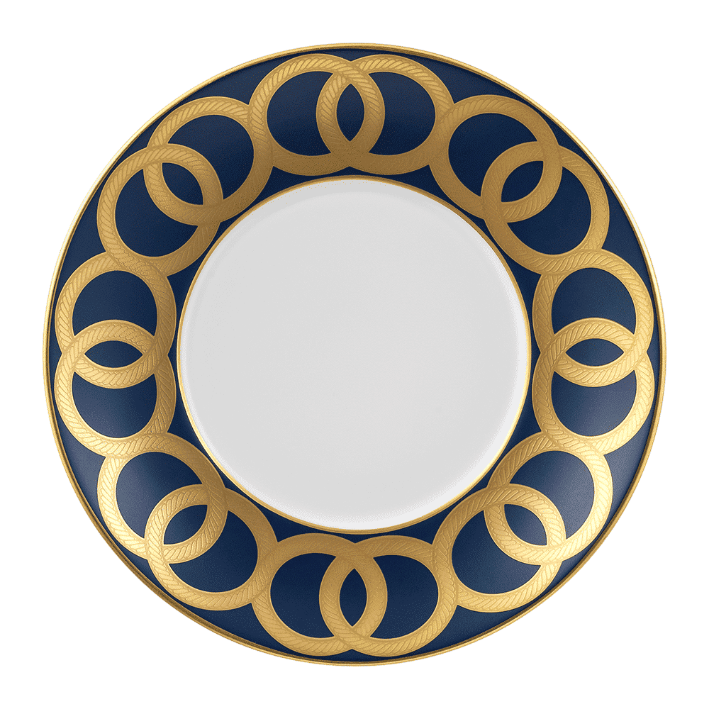 Royal Crown Derby Riviera Dream Navy Blue Tea Saucer (15cm) – official product image