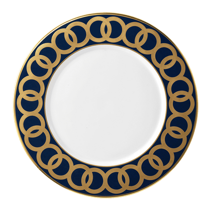 Royal Crown Derby Riviera Dream Navy Blue Charger Plate (34cm) – official product image