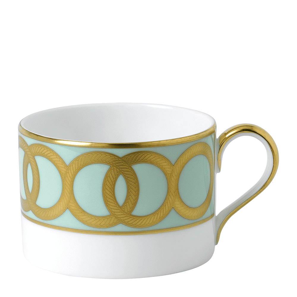 Royal Crown Derby Riviera Dream Mint Green Teacup (250ml) – official product image