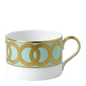 Royal Crown Derby Riviera Dream Mint Green Teacup (250ml) – official product image