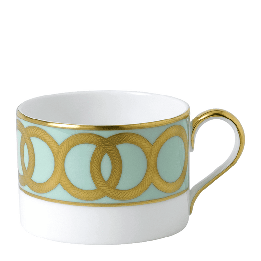 Royal Crown Derby Riviera Dream Mint Green Teacup (250ml) – official product image