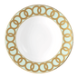 Royal Crown Derby Riviera Dream Mint Green Rim Soup Bowl (21cm) – official product image