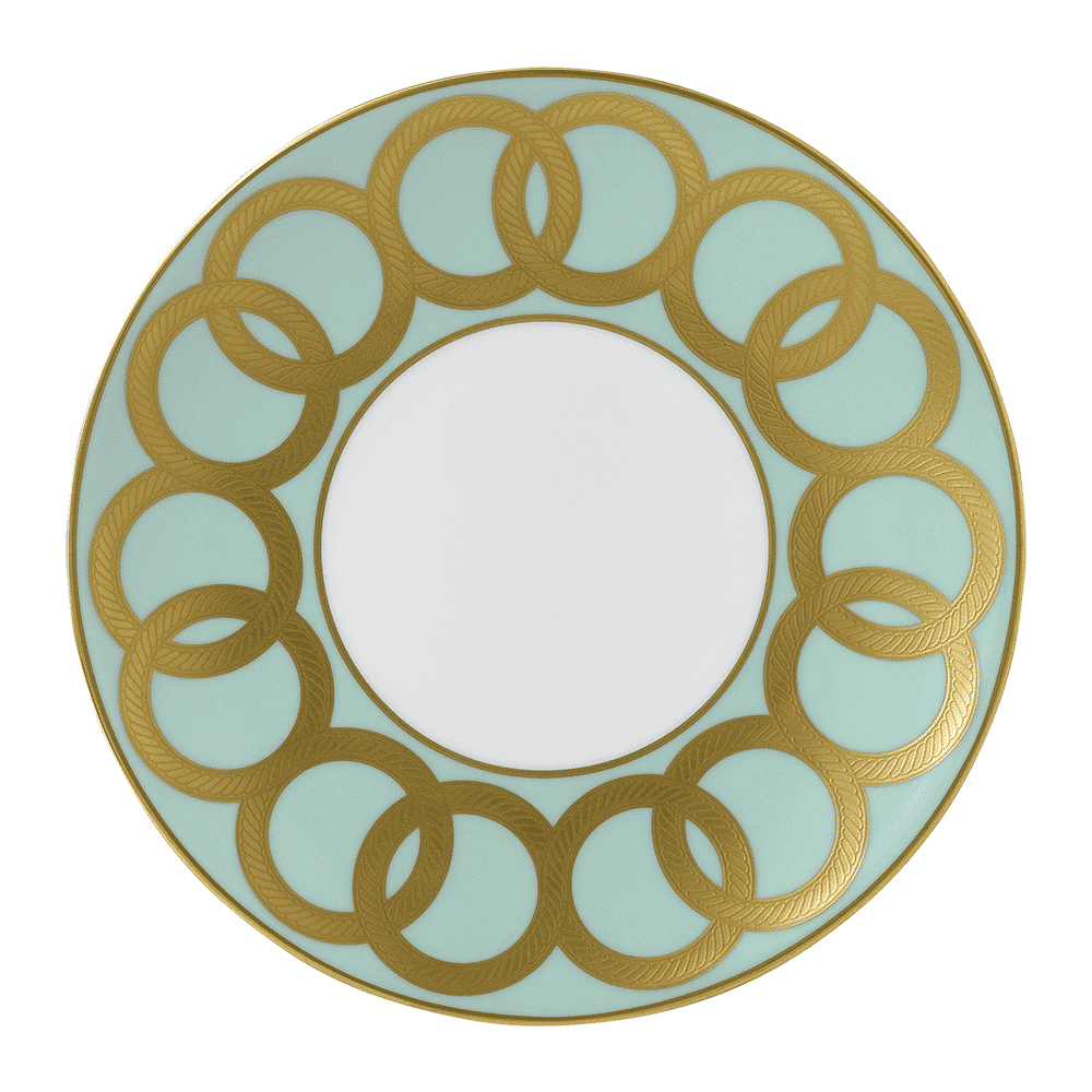 Royal Crown Derby Riviera Dream Mint Green Salad Plate (21cm) – official product image