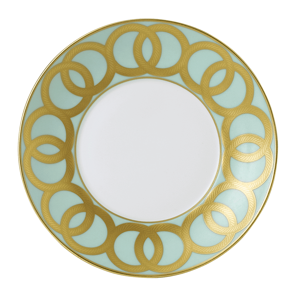 Royal Crown Derby Riviera Dream Mint Green Tea Saucer (15cm) – official product image