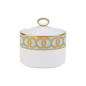 Royal Crown Derby Riviera Dream Mint Green Covered Sugar (170ml) – official product image