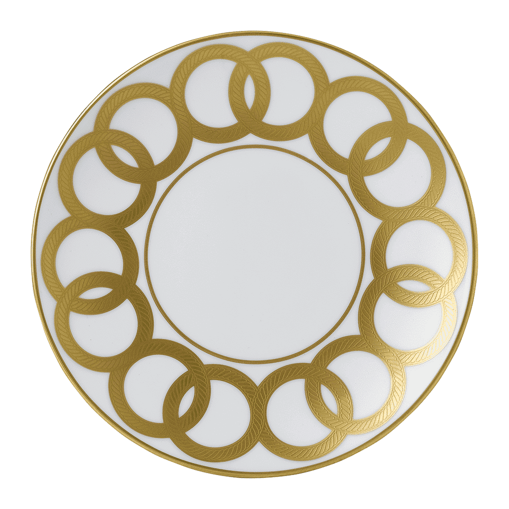 Royal Crown Derby Riviera Dream White Salad Plate (21cm) – official product image