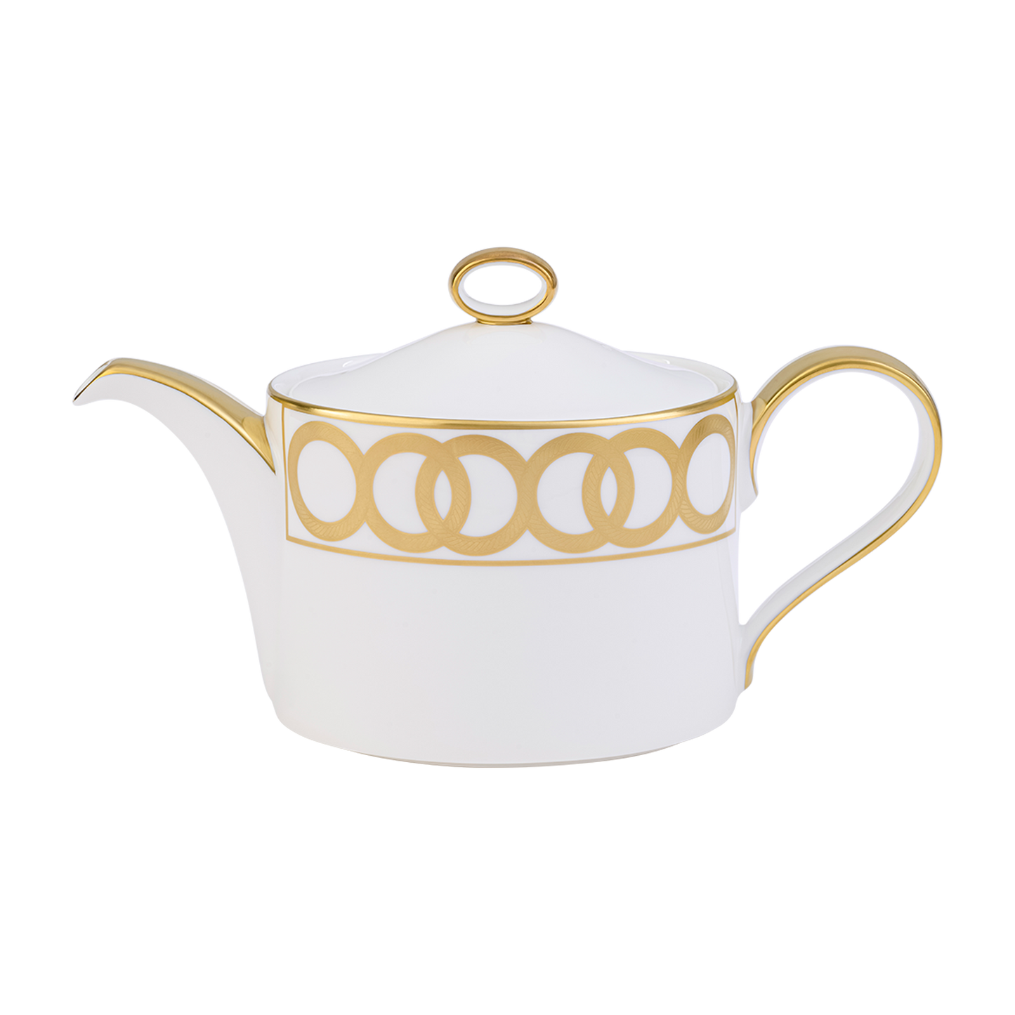 Royal Crown Derby Riviera Dream White Teapot (1050ml) – official product image