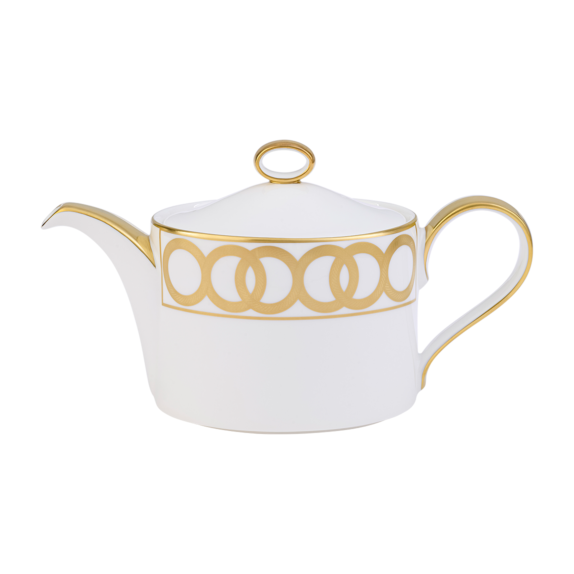Royal Crown Derby Riviera Dream White Teapot (1050ml) – official product image