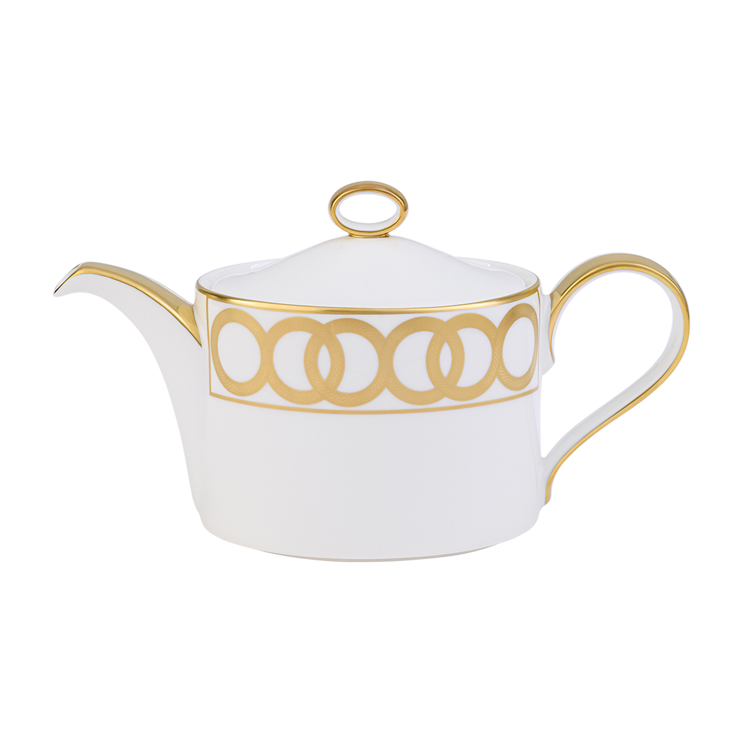 Royal Crown Derby Riviera Dream White Teapot (1050ml) – official product image