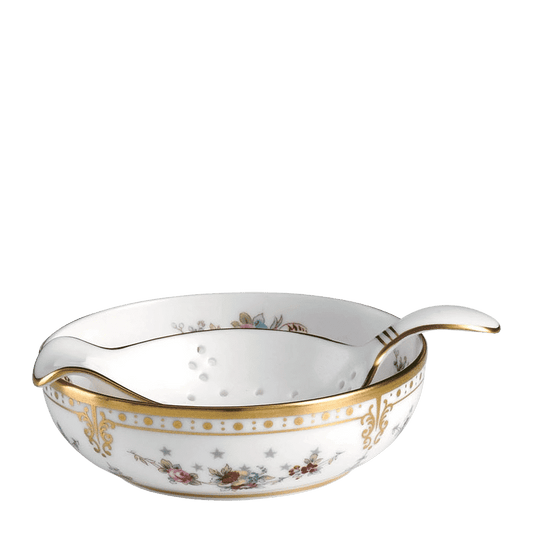 Royal Crown Derby Royal Antoinette Tea Strainer and Drip Bowl (10cm) – official product image