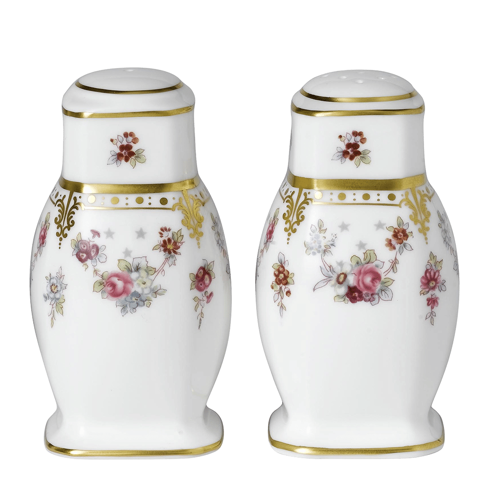 Royal Crown Derby Royal Antoinette Salt and Pepper (10cm) – official product image
