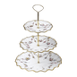 Royal Crown Derby Royal Antoinette Three Tier Cake Stand Boxed (34cm) – official product image