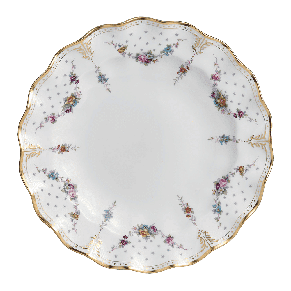 Royal Crown Derby Royal Antoinette Soup Tureen Stand (35cm) – official product image