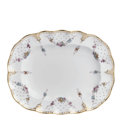 Royal Crown Derby Royal Antoinette Oval Dish (41cm) – official product image