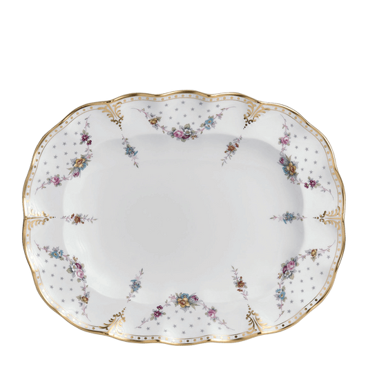 Royal Crown Derby Royal Antoinette Oval Dish (41cm) – official product image