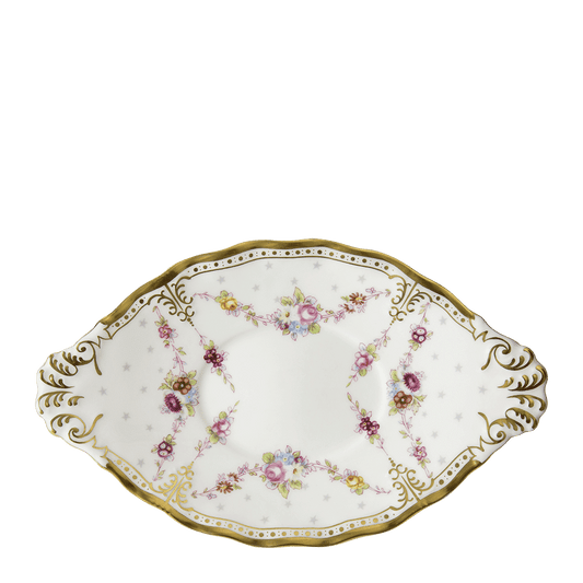 Royal Crown Derby Royal Antoinette Sauce Boat Stand (22cm) – official product image