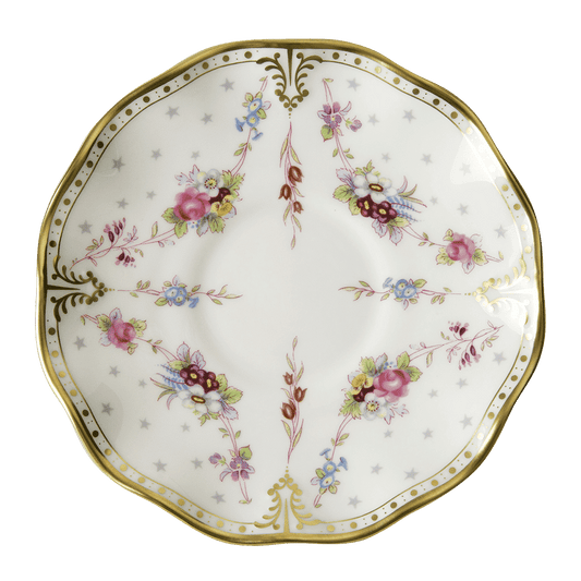 Royal Crown Derby Royal Antoinette Tea Saucer (15cm) – official product image
