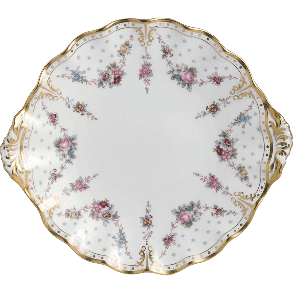 Royal Crown Derby Royal Antoinette Bread and Butter Plate (25cm) – official product image
