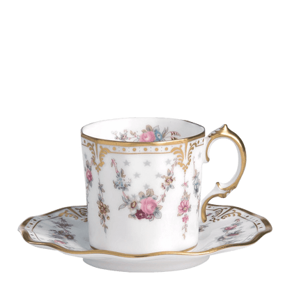 Royal Crown Derby Royal Antoinette Coffee Saucer (12.5cm) – alternate official product image