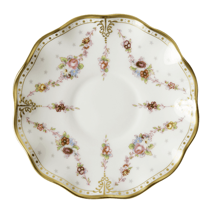 Royal Crown Derby Royal Antoinette Cream Soup Saucer (16cm) – official product image