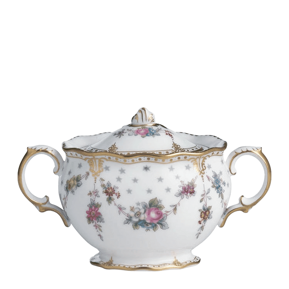 Royal Crown Derby Royal Antoinette Covered Sugar (310ml) – official product image