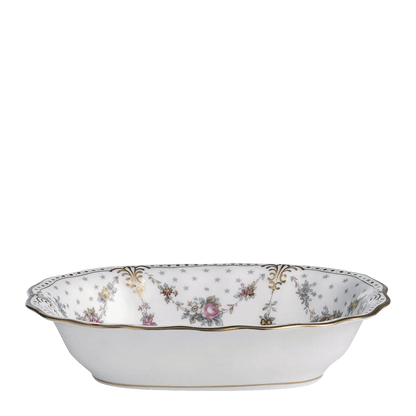 Royal Crown Derby Royal Antoinette Open Vegetable Dish (24cm) – official product image
