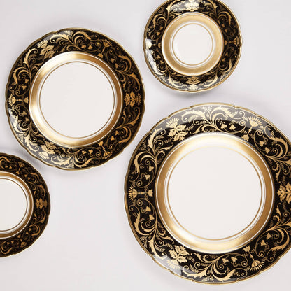 Royal Crown Derby Regency Black Cereal Bowl (16.5cm) – alternate official product image