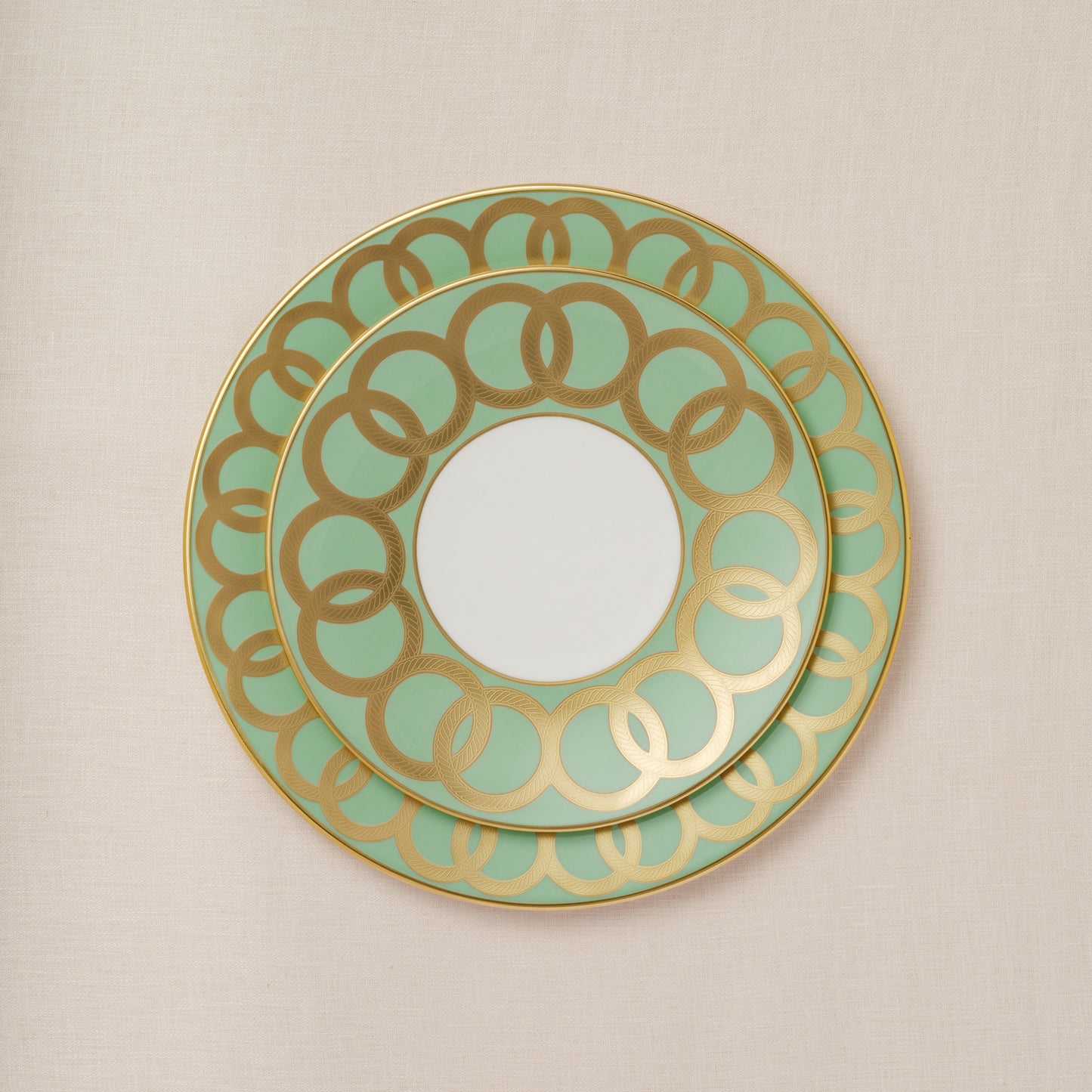 Royal Crown Derby Riviera Dream Mint Green Side Plate (16cm) – alternate official product image