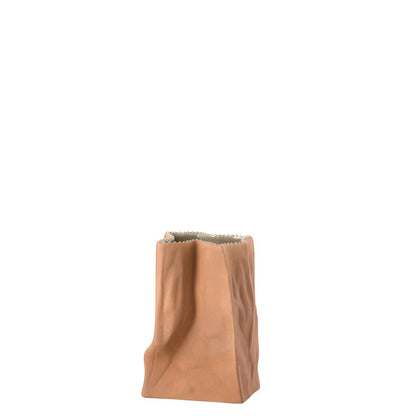 Rosenthal Bag Vase – (Brown tuetenvase) (h 15.0 Cm / 5.9 In × Ø 11.8 4.6 In)