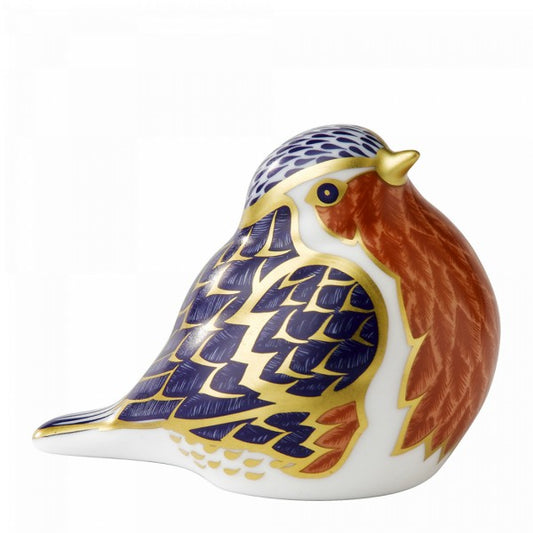 Royal Crown Derby - Royal Robin (Paperweight)