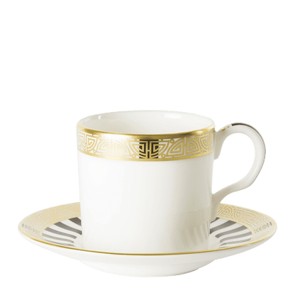 Royal Crown Derby Satori Black Coffee Saucer (11.5cm) – alternate official product image